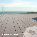 Affordable Real Wood Hand-Feel Clever Concealed Fixings Resilient WPC Decking Board Side Cover